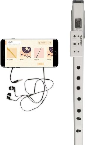 ARTinoise Re.corder Hybrid Acoustic and Electronic Recorder - White in Saudi Arabia