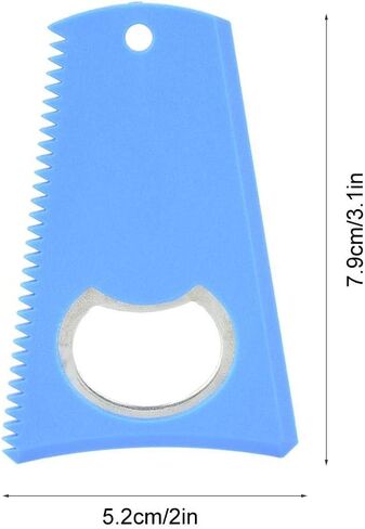 أداة تنظيف الشمع المحمولة من Alomejor، أداة تنظيف الشمع، فتاحة زجاجات، لون اختياري، أسود، أصفر، أزرق (أزرق) من Alomejor in Kuwait