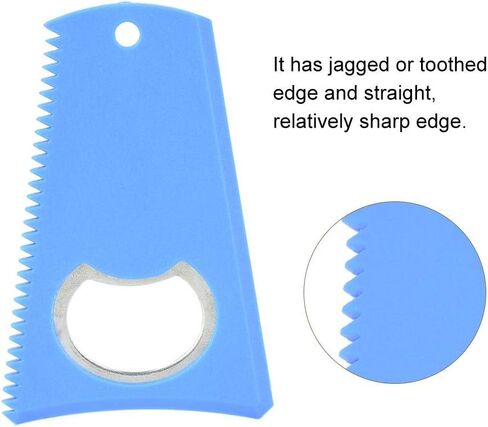 أداة تنظيف الشمع المحمولة من Alomejor، أداة تنظيف الشمع، فتاحة زجاجات، لون اختياري، أسود، أصفر، أزرق (أزرق) من Alomejor in Kuwait