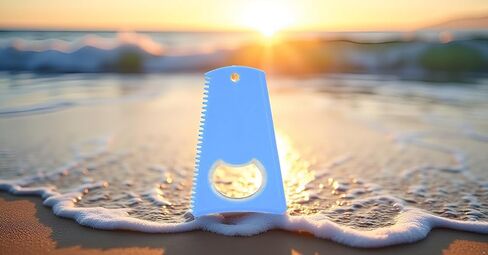 أداة تنظيف الشمع المحمولة من Alomejor، أداة تنظيف الشمع، فتاحة زجاجات، لون اختياري، أسود، أصفر، أزرق (أزرق) من Alomejor in Kuwait