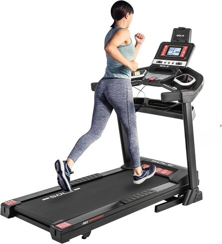 جهاز سير SOLE Fitness F63، F65، F80، F85، TT8 مع ميل، بلوتوث، خيار قابل للطي - للمنزل، العمل من اللياقة المنزلية، الجري والمشي in Kuwait