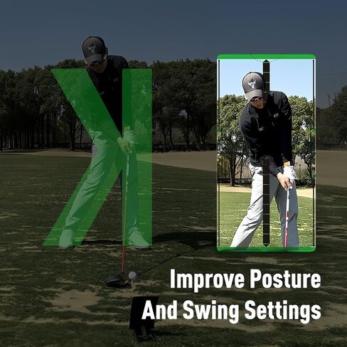 Golf Putter Training Mirror，Golf Swing Training Mirror，Improve Putting Accuracy ，Professional Design, Portable & Easy to Use，for Beginners & Advanced Players，Improve Aim & Stance in Saudi Arabia