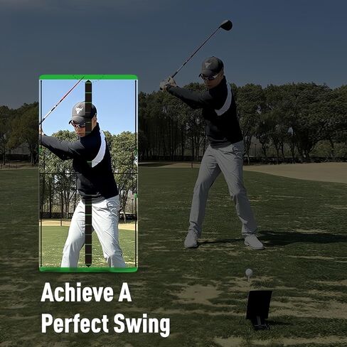 Golf Putter Training Mirror，Golf Swing Training Mirror，Improve Putting Accuracy ，Professional Design, Portable & Easy to Use，for Beginners & Advanced Players，Improve Aim & Stance in Saudi Arabia