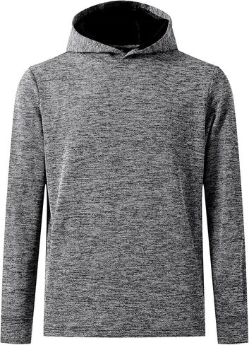 M MAELREG Hoodies for Men Texture Solid Color Sweatshirts Athletic Golf Midlayer Mens Hoodies Pullover Shirt with Pocket in Saudi Arabia