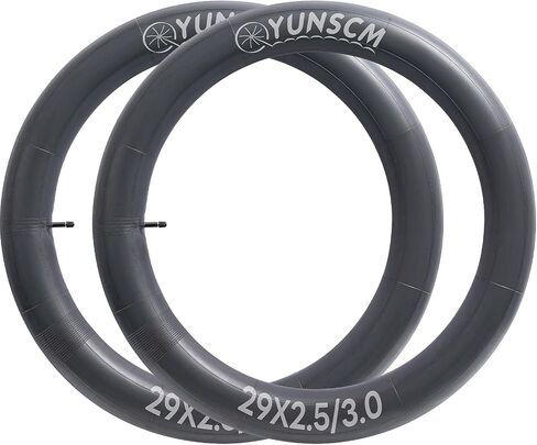 2 قطعة أنابيب دراجة 29 بوصة 29x2.5/3.0 (60/68-622) أنابيب داخلية للدراجة AV32mm صمام شريدر متوافق مع 29x2.5 29x2.6 29x2.8 29x3.0 أنابيب إطارات دراجة هوائية (G-279) in Saudi Arabia