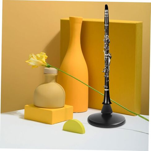 DECHOUS Universal Flute and Clarinet Stand Portable Tripod Holder for Woodwind Instruments Adjustable Height Carry Bag Dual-Use Stand for Flute and Clarinet in Saudi Arabia