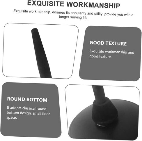 DECHOUS Universal Flute and Clarinet Stand Portable Tripod Holder for Woodwind Instruments Adjustable Height Carry Bag Dual-Use Stand for Flute and Clarinet in Saudi Arabia