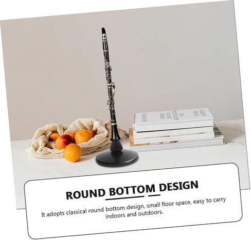 DECHOUS Universal Flute and Clarinet Stand Portable Tripod Holder for Woodwind Instruments Adjustable Height Carry Bag Dual-Use Stand for Flute and Clarinet in Saudi Arabia
