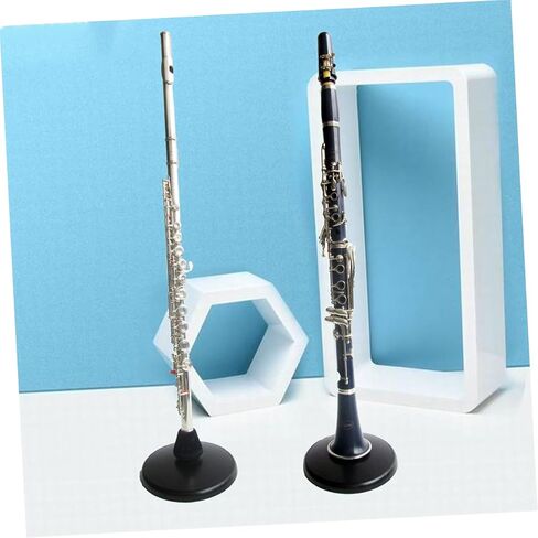 DECHOUS Universal Flute and Clarinet Stand Portable Tripod Holder for Woodwind Instruments Adjustable Height Carry Bag Dual-Use Stand for Flute and Clarinet in Saudi Arabia