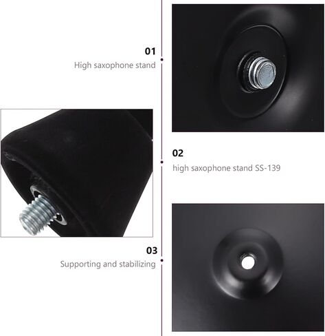 حامل الناي SUPVOX ودعامة الكلارينيت ملحق أداة قوي للاستخدام المنزلي تصميم حواف ناعمة للطلاب والموسيقيين in Kuwait