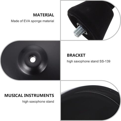 حامل الناي SUPVOX ودعامة الكلارينيت ملحق أداة قوي للاستخدام المنزلي تصميم حواف ناعمة للطلاب والموسيقيين in Kuwait