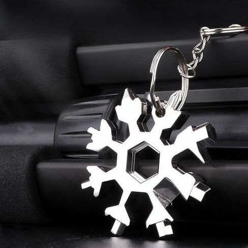 16-in-1 Multi-function Wrench With Screwdriver Function And Bottle Opener Bicycle Spoke Wrench - Portable Can Be Attached To A Key Ring in Saudi Arabia