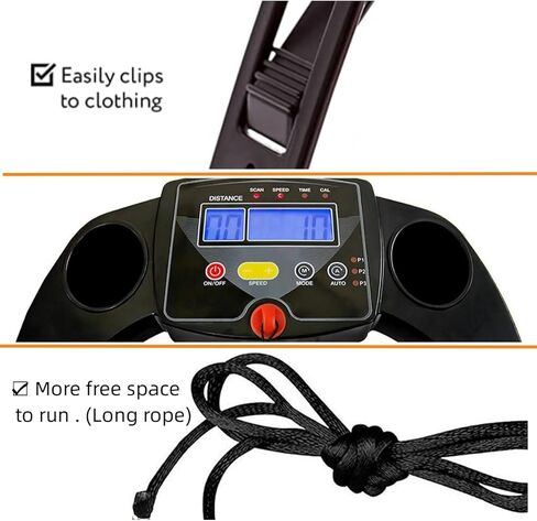 2PCS Universal Treadmill Safety Key Magnet Replacement Round Insert Style,Compatible with Proform Weslo Golds Gym Freemotion and Healthrider Treadmill in Kuwait