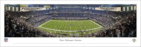 New Orleans Saints - NFL Panoramic Posters and Wall Decor by Blakeway Panoramas in Saudi Arabia