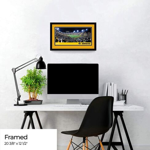 Blakeway Worldwide Panoramas, Inc. Iowa Football - Framed Panoramic Picture in Saudi Arabia