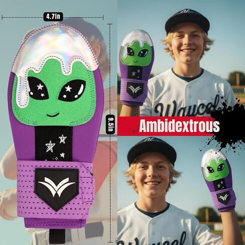 Sliding Mitts - Baseball Sliding Mitt for Youth - Ice Cream Sliding Mitt Baseball - Softball in Kuwait