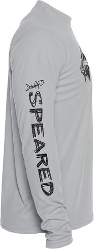 Spearfishing UV T-Shirt: UPF 50+ Long Sleeve Men’s Sun Protection, Rashguard for Scuba Diving, Fishing, Swim: Hogfish Camo in Saudi Arabia