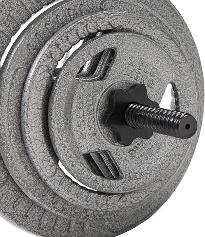 ألواح الوزن القياسية من الحديد الزهر من Fitvids تتضمن قضيبًا قياسيًا بطول 5 أقدام مع أقفال على شكل نجمة، ومجموعة بوزن 45 رطلًا (ألواح بوزن 35 رطلاً + أثقال بوزن 10 رطل)، وأنماط متعددة in Kuwait