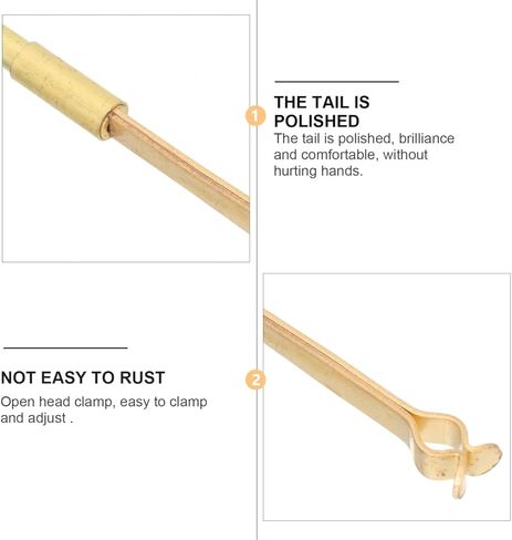 Copper Cello Sound Post Retriever Clip Tool for Violin and Cello Adjustable Sound Column Accessory Practical Luthier Instrument Repair Tool in Kuwait