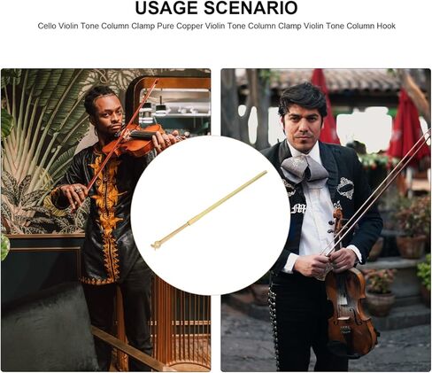 Copper Cello Sound Post Retriever Clip Tool for Violin and Cello Adjustable Sound Column Accessory Practical Luthier Instrument Repair Tool in Kuwait