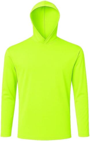 Men's Long Sleeve UPF50+ Breathable ShirtsHoodie Lightweight Hoodies for Men Dry Fit Workout Sweatshirt with Hood in Saudi Arabia