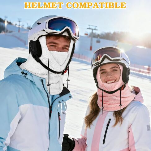 Winter Balaclava Ski Mask: Windproof Fleece Warm Face Cover Hood for Men Women Snowboarding Skiing Hiking Cycling in Saudi Arabia