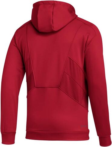 adidas Mens Hoodie Athletic Outerwear Casual Comfort Technology - Red - Size XL in Saudi Arabia