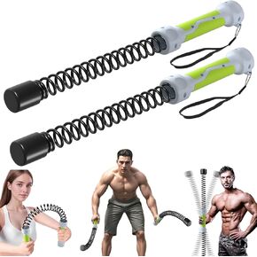 3 في 1 حبال معركة بدون حبال للمنزل، حبل تدريب HIIT محمول للتمرين، حبال معركة مرجحة لتدريب القلب منخفض التأثير (قطعتان) in Kuwait