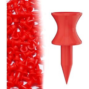 100 Pack 1.25" Plastic Golf Tees, Enhanced Durability & Stability, Engineered to Minimize Friction and Side Spin in Saudi Arabia
