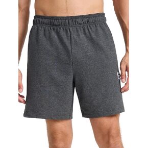 Reebok Mens Locker 7" Short, Standard Fit, Midweight Stretch Cotton-Poly Fabric in Kuwait