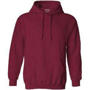 Gildan mens Heavy Blend 8 oz. 50/50 Hood(G185)-CARDINAL RED-XL-2PK in Saudi Arabia