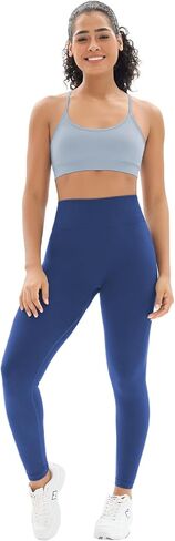 Seamless Workout Sets for Women 2 Piece Adjustable Strappy Sports Bra with High Waisted Butt Lifting Leggings Gym Sets in Saudi Arabia