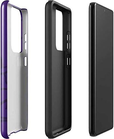 Skinit Pro Phone Case Compatible with Samsung Galaxy S21 Ultra 5G - Officially Licensed NFL Minnesota Vikings Double Vision Design in Saudi Arabia