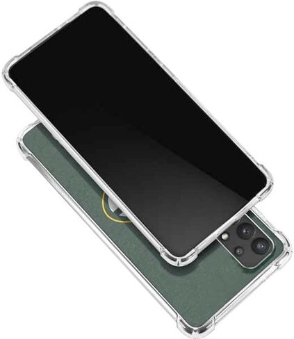 Skinit Clear Phone Case Compatible with Galaxy A32 5G - Officially Licensed NFL Green Bay Packers Distressed Design in Saudi Arabia