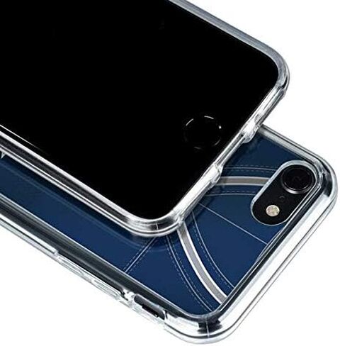 حافظة هاتف Skinit الشفافة متوافقة مع iPhone SE (الجيل الثاني والثالث) - تصميم جيرسي لفريق NFL Dallas Cowboys مرخص رسميًا in Saudi Arabia