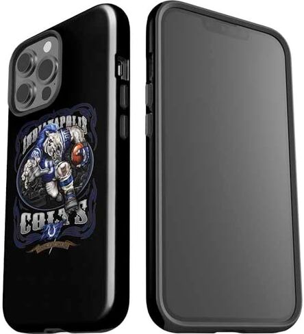 حافظة هاتف Skinit Impact متوافقة مع iPhone 14 Pro Max - تصميم مرخص رسميًا من الدوري الوطني لكرة القدم الأمريكية NFL Indianapolis Colts in Saudi Arabia