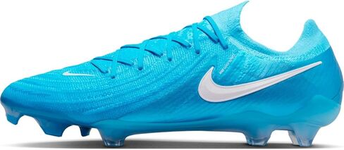 Nike Phantom GX 2 Elite FG Low-Top Soccer Cleats (FJ2559-400, Blue Fury/White) Size 8.5 in Saudi Arabia