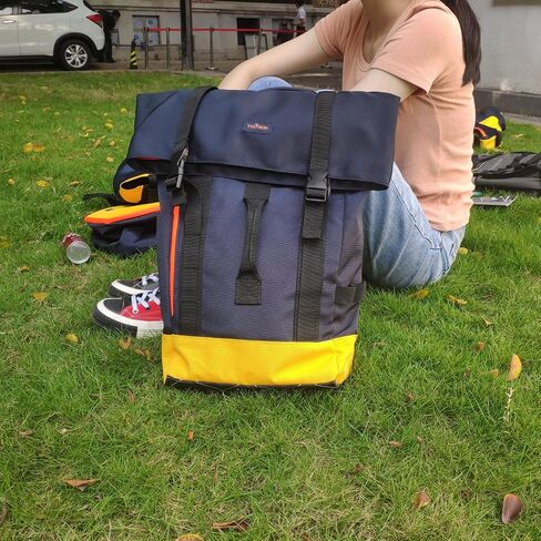 TOURBON Nylon Bike Pannier Backpack Bicycle Rear Rack Bag Women Men Daypack in Saudi Arabia