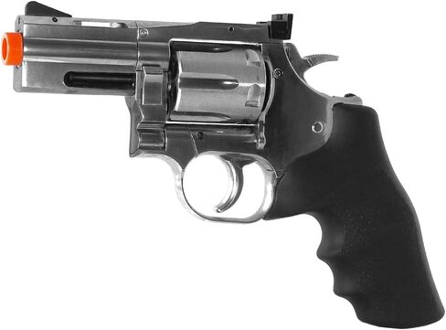 715 مسدس Airsoft CO2 مقاس 2.5 بوصة، مسدس Airsoft فضي in Kuwait