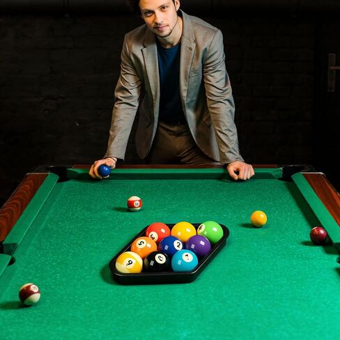 البلياردو الأسود 9 الكرة طاولة بلياردو مثلث الرف 9-الكرة الماس برك الكرة رفوف البلاستيك مثلث الرف ل 2-1 / 4 "حمامات كرات اكسسوارات طاولة بلياردو in Kuwait