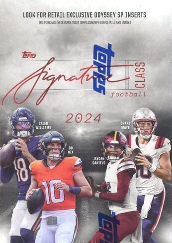 صندوق ناسف مختوم من مصنع Topps Signature Class لكرة القدم لعام 2024 مع (4) برونزية حصرية و(2) متوازيات حمراء وصفراء! ابحث عن RC وسيارات in Saudi Arabia