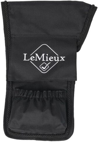 LeMieux Vector Stirrup Cover - Black in Saudi Arabia