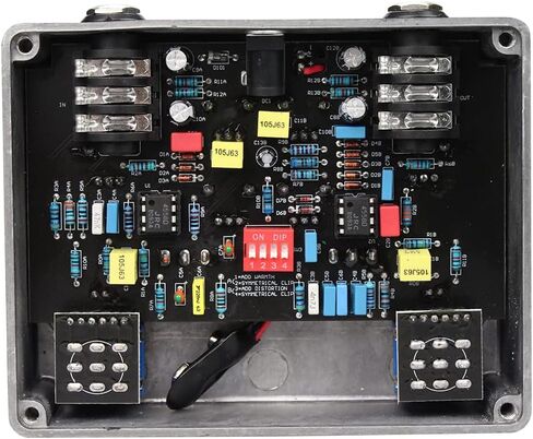 Demonfx Dual Gun 2 Channel Blues/Rock Overdrive Numerous set Options Fast US Ship in Saudi Arabia