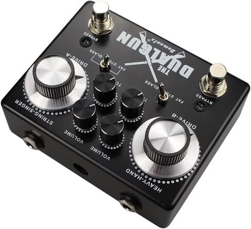 Demonfx Dual Gun 2 Channel Blues/Rock Overdrive Numerous set Options Fast US Ship in Saudi Arabia