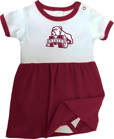 فستان قطعة واحدة للأطفال من Mississippi State Bulldogs - مقاس 0-3 أشهر in Saudi Arabia