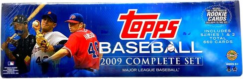 Topps MLB Baseball Cards 2009 Complete Factory Set (660 Cards Plus 10-Card Rookie Variation Pack) in Saudi Arabia