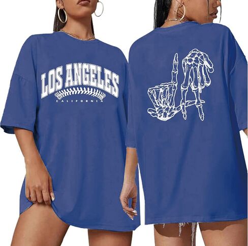 Oversized Baseball Shirt for Women Baseball Team Fans Tshirt Women Softball Season Short Sleeve Tee in Saudi Arabia
