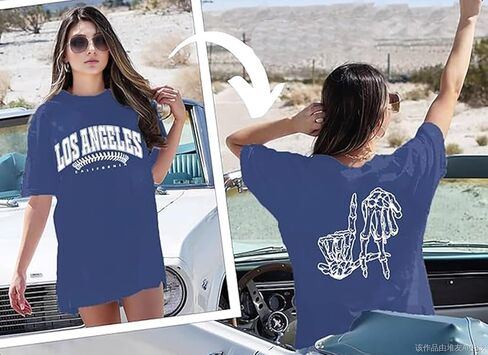Oversized Baseball Shirt for Women Baseball Team Fans Tshirt Women Softball Season Short Sleeve Tee in Saudi Arabia