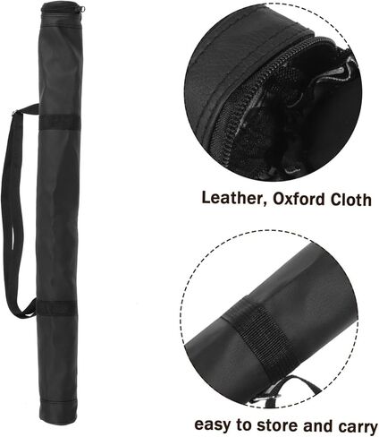 Baseball Bat Travel Case Inches Sturdy Leather Bag for Baseball Bat Tube Storage in Saudi Arabia