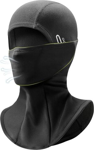 Balaclava Windproof Winter Face Mask Warm Fleece Ski Mask Men, Thermal Face Mask Winter Windproof Fleece Ski Motorcycle Black in Saudi Arabia